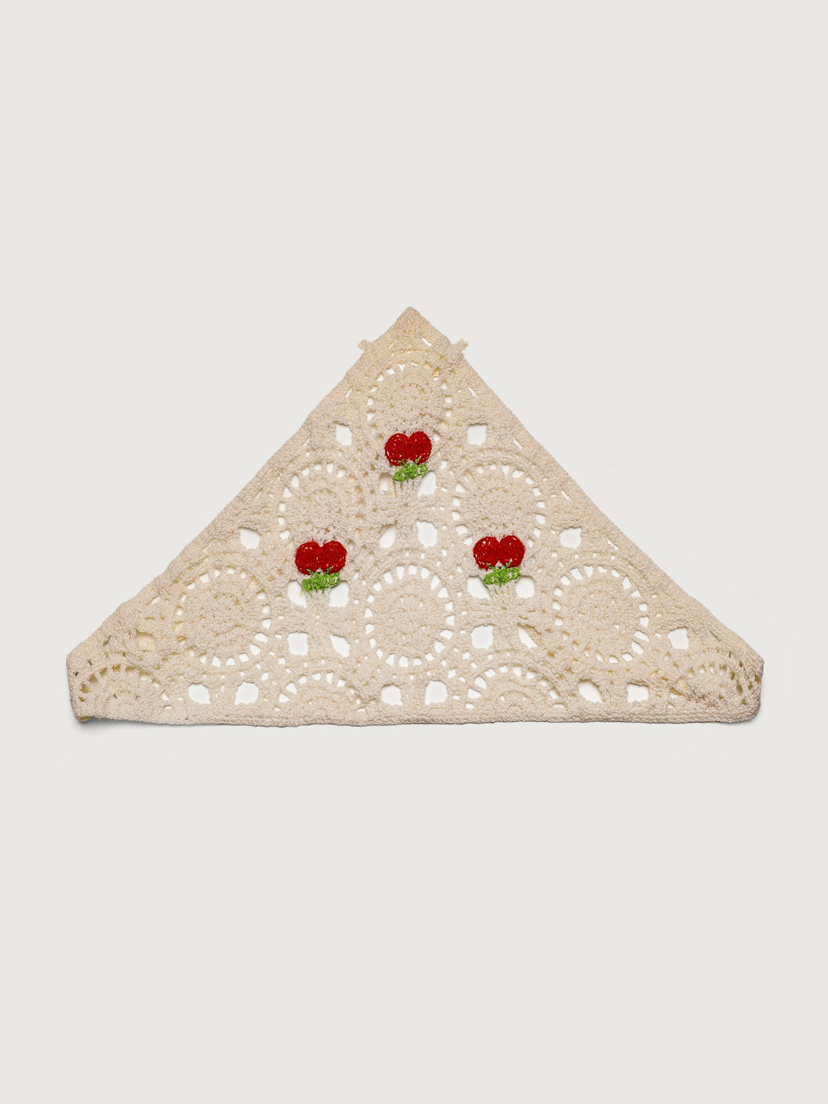White Cherry Garden Headscarf Hair Accessories