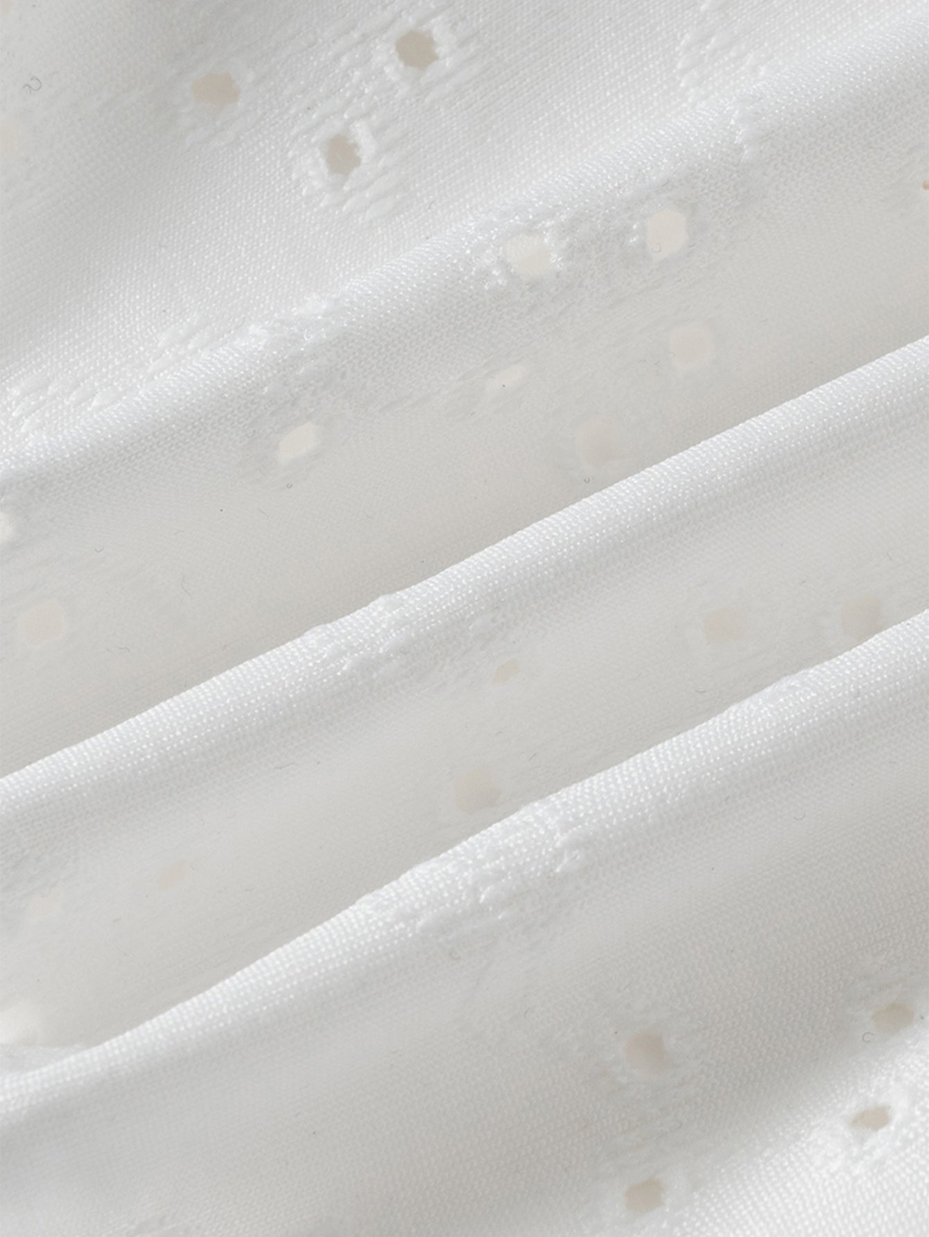 White Ruffled Tankini Swimsuit