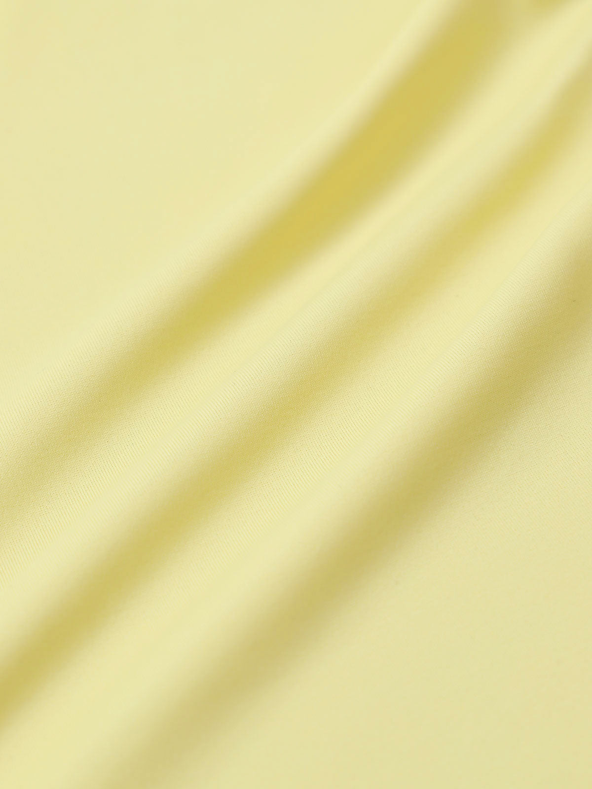 Yellow Contrast Color Tankini Swimsuit