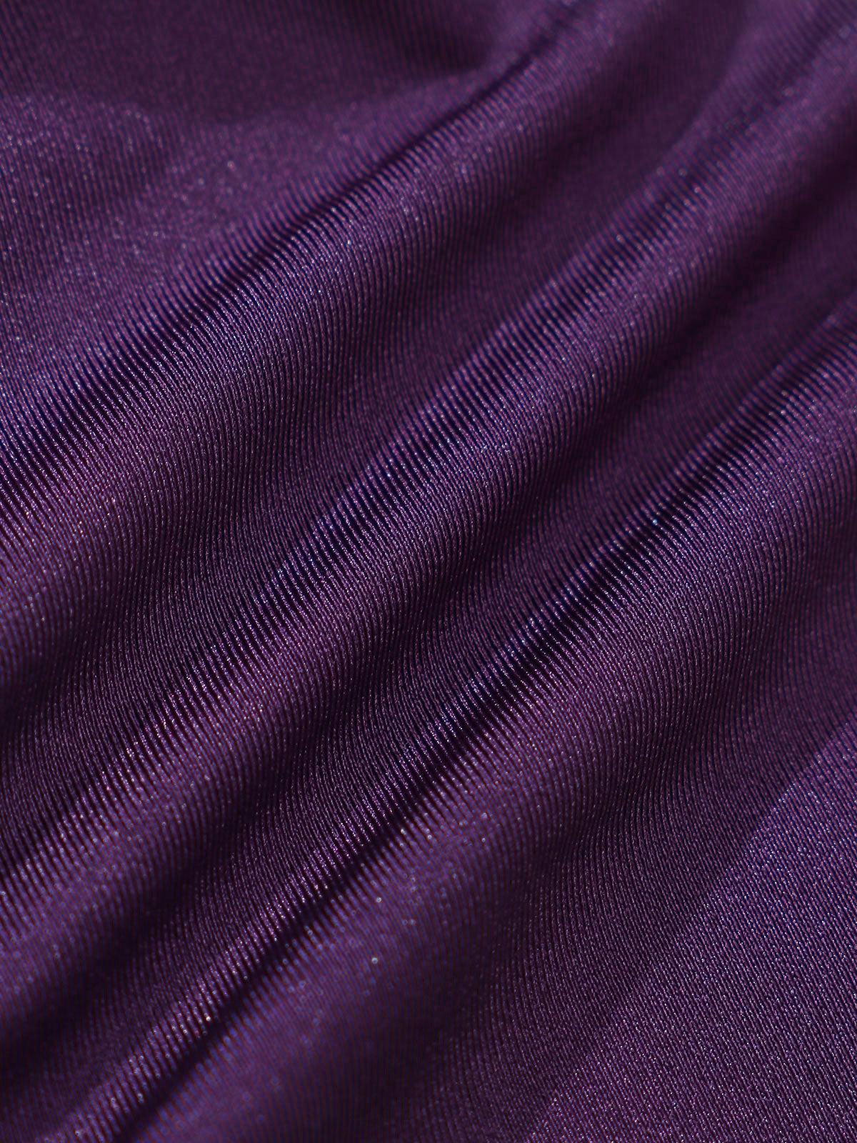Purple Tie Front Bikini Set
