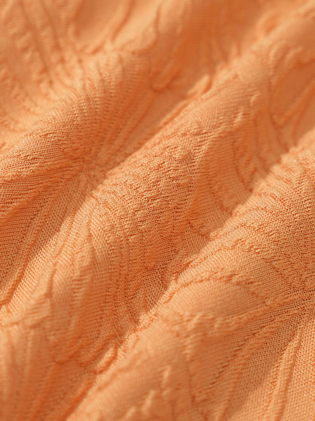 Orange Contrast Bikini Set