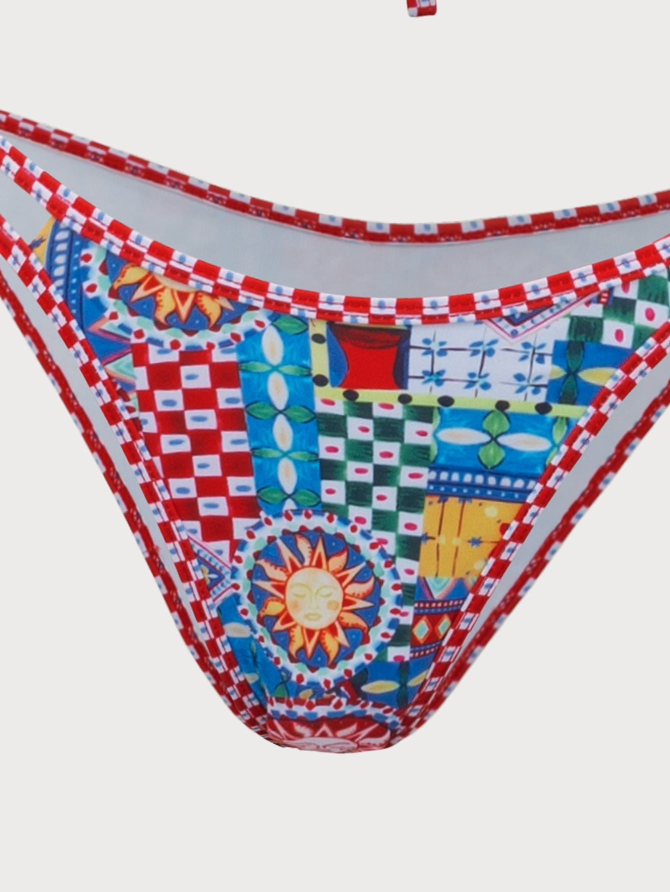 Geometric Bohemian Print Bikini Set