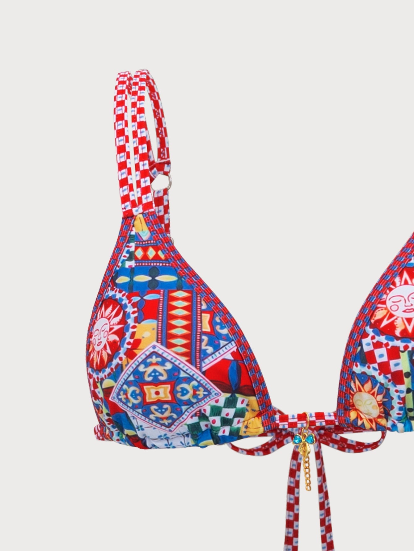 Geometric Bohemian Print Bikini Set