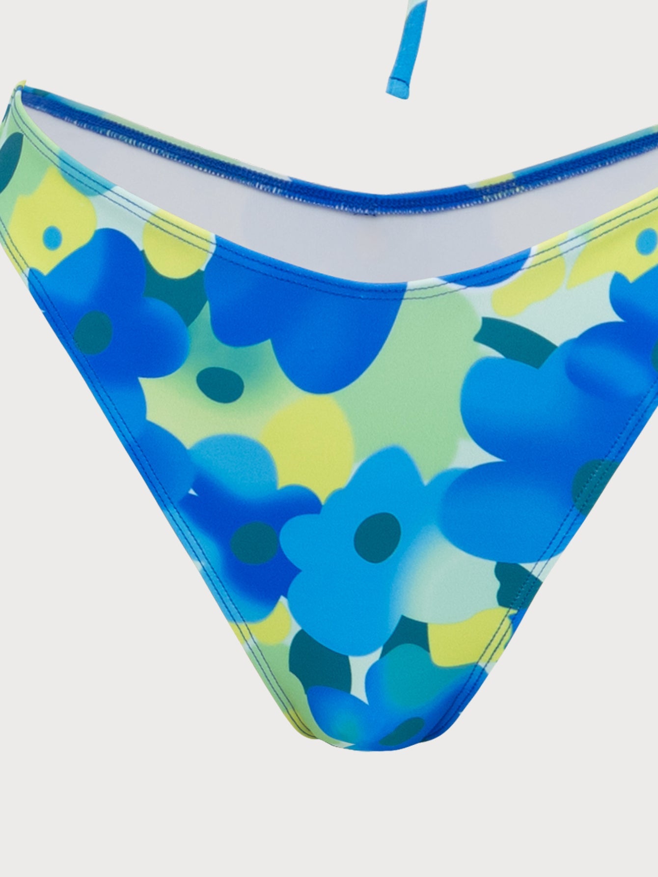Blue Mystic Triangle Bikini Set