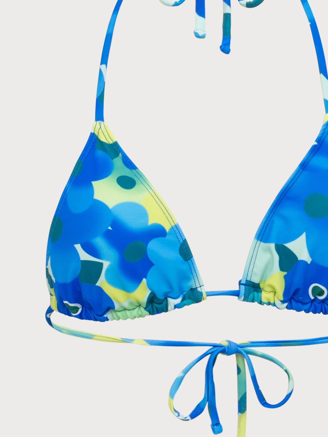 Blue Mystic Triangle Bikini Set