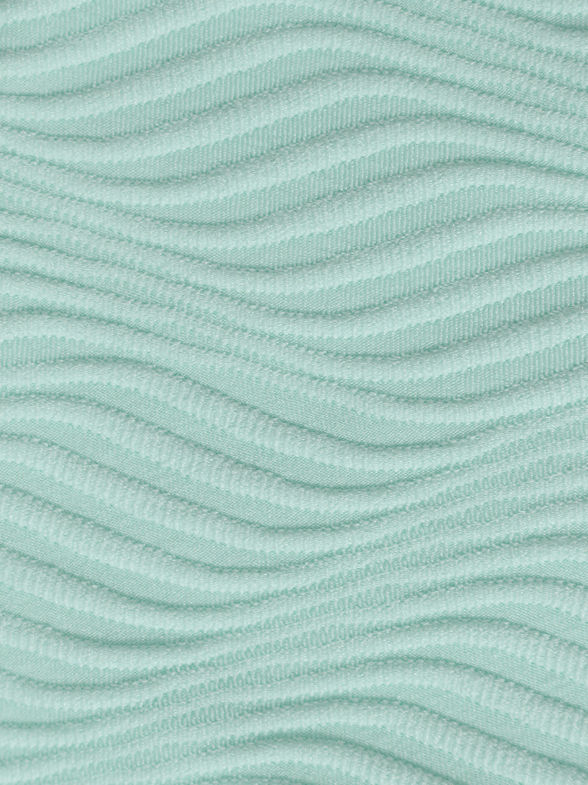 Cyan Geometric Textured Bikini Set