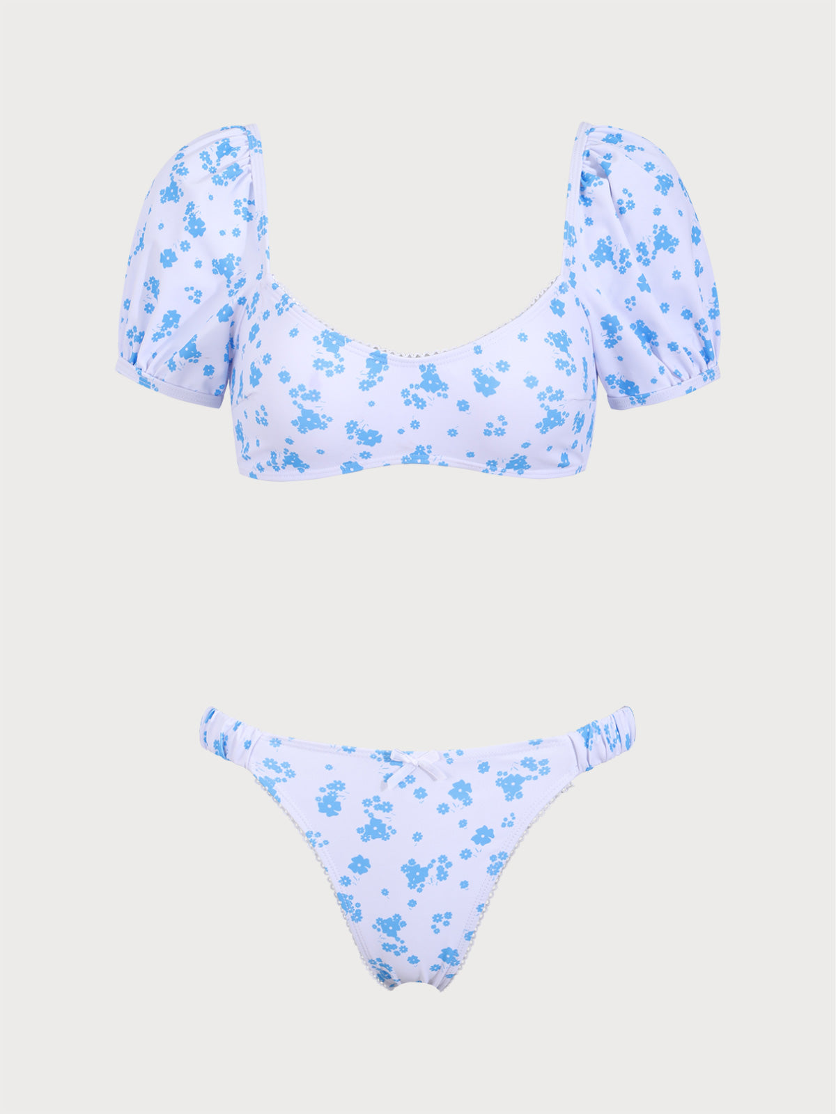 White Tank Top Heartbreaking Bikini Set