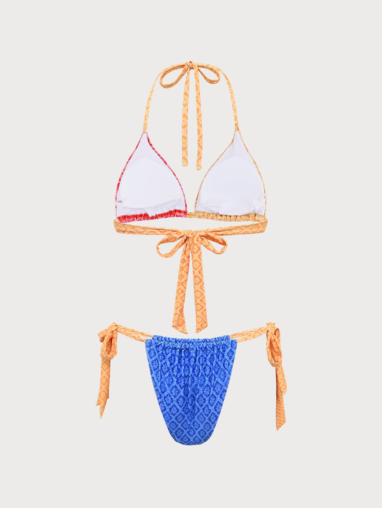 Three-Color Bikini Set