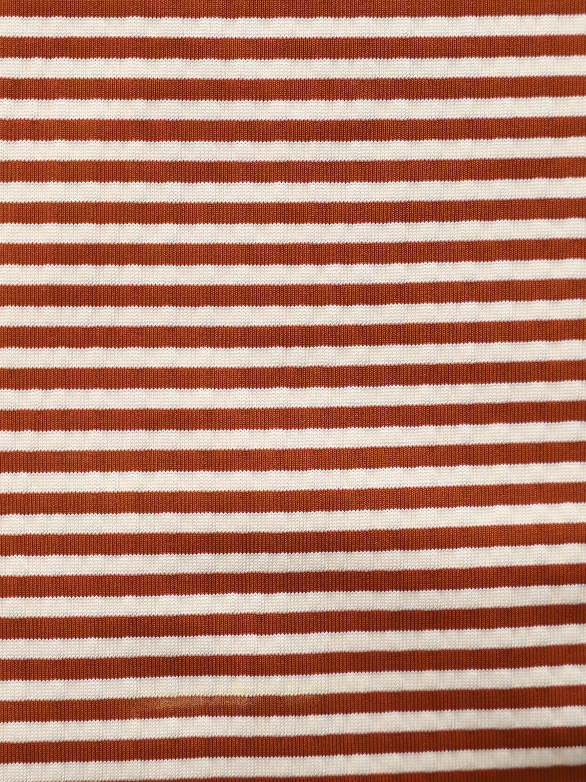 Brown Striped Ruched Vintage Bikini Set