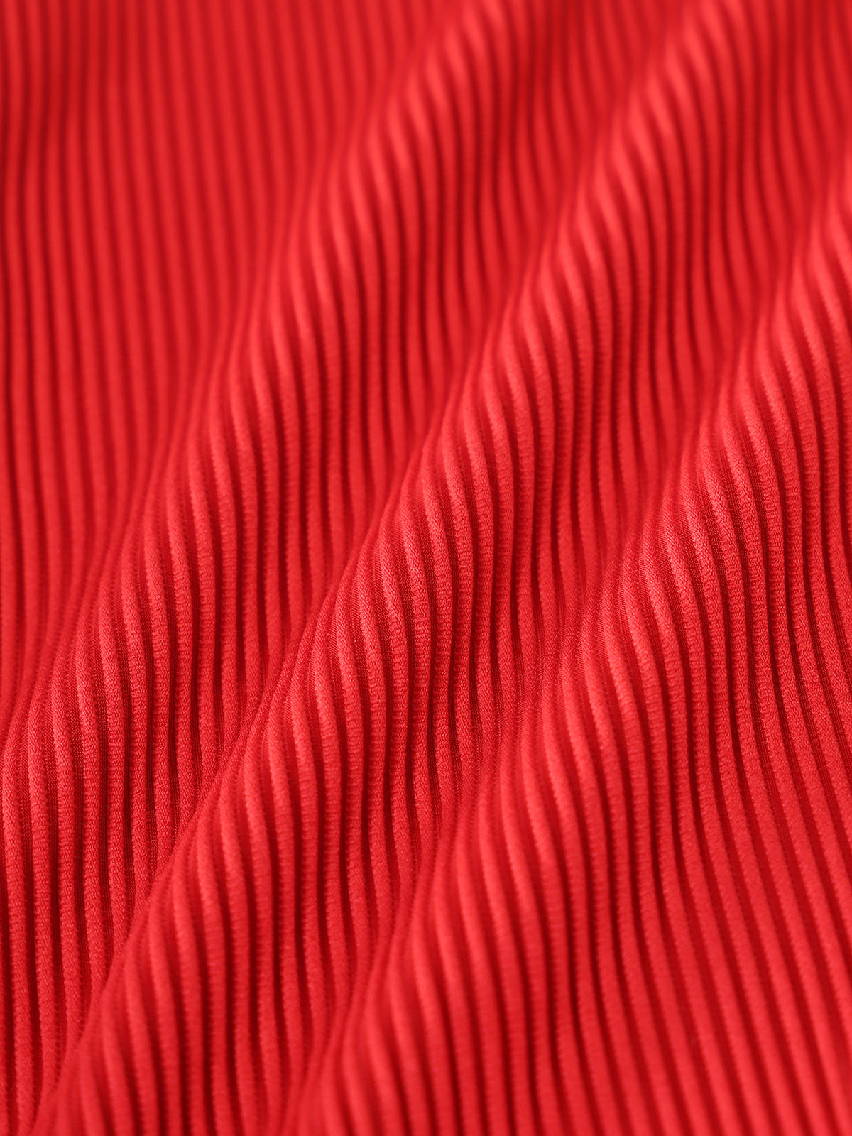 Red Hollow One-Piece Swimsuit