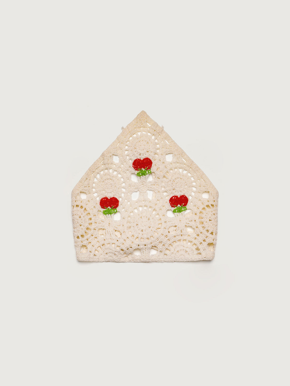 White Cherry Garden Headscarf Hair Accessories