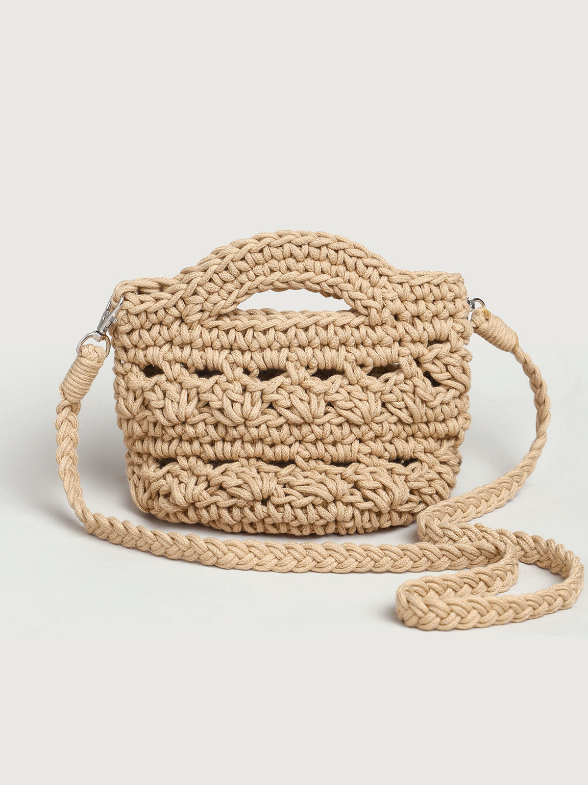Khaki Mini Shoulder Bag