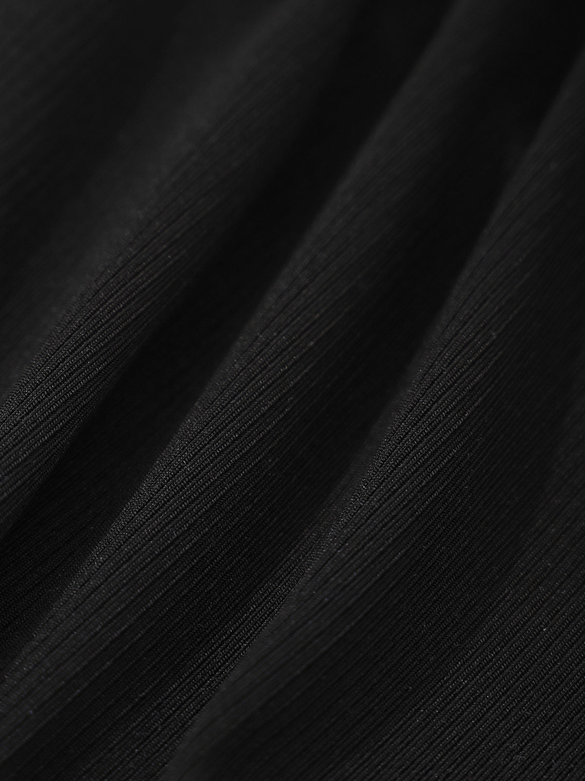 Black Contrast Color Reversible One-Piece Swimsuit