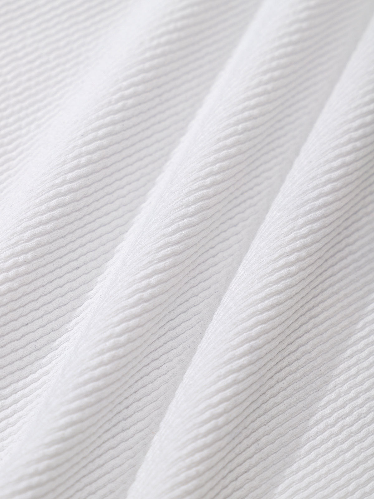 White Contrasting One-Piece Swimsuit
